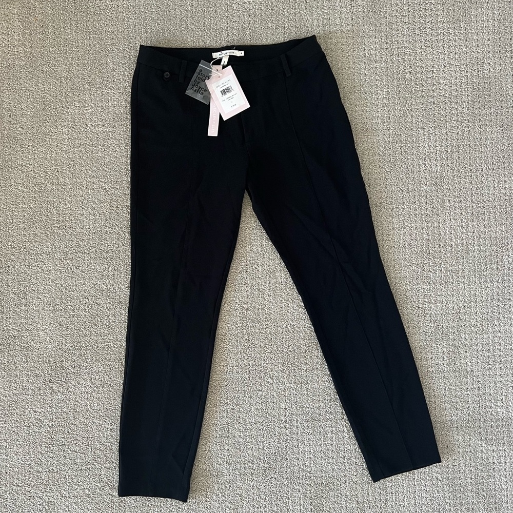 NWT Avec Les Filles Cropped Tapered Trouser Pant Size: 0